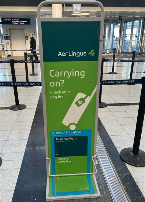 aer lingus carry on enforcement.